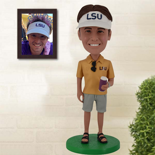 Bobblehead with Personalized Hat $68.00: Express Your Style