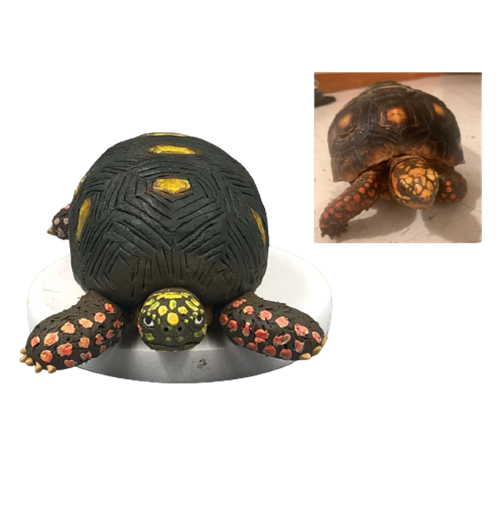 Bbobbler Custom Tortoise Animal Bobblehead Turtle Pet