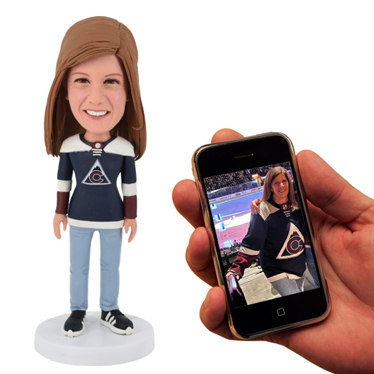 FBB4142-Colorado Avalanche fan hockey