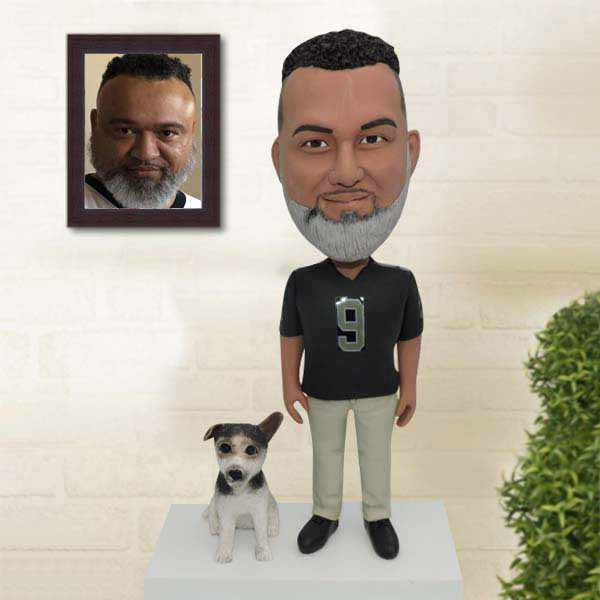 Bobblehead Personalized with Dog $63.00: Celebrate Furry Friends