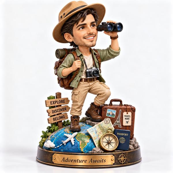 Travel Bobblehead with Binoculars2