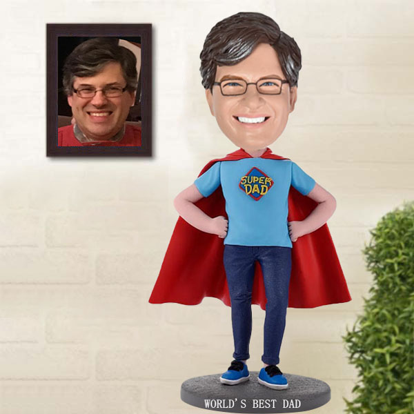 Transform Your Desk with a Custom Superman Bobblehead