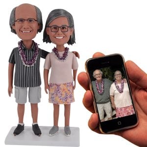 Anniversary Couple Custom Bobblehead