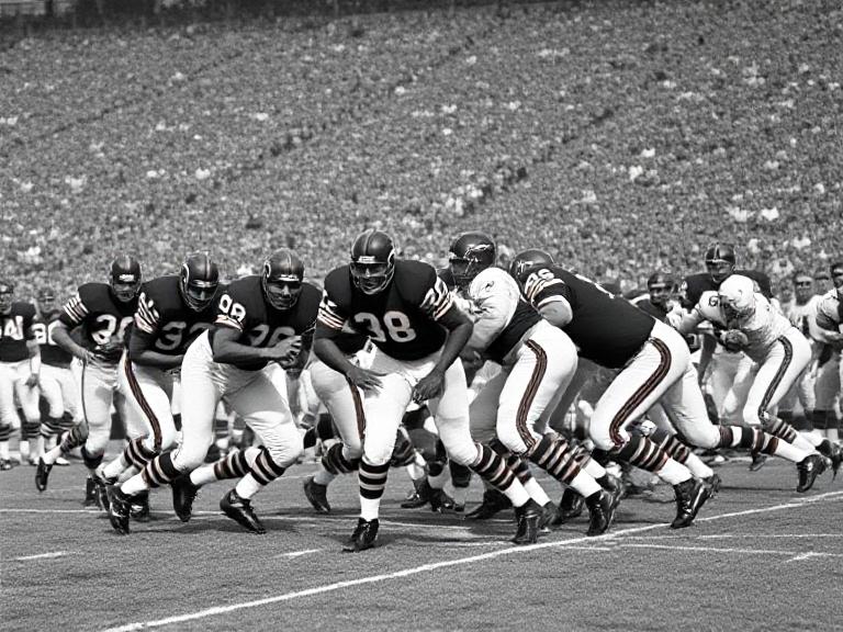 1960s Chicago Bears Nodder