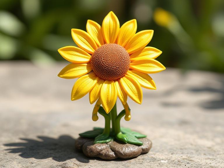 Solar Flower Bobblehead