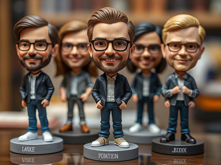 Polyresin in Custom Bobbleheads