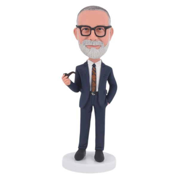 FBB17309 holding a pipe 75th