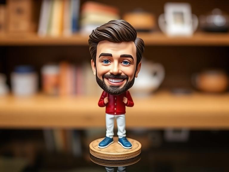 How to turn a picture into a bobble head?