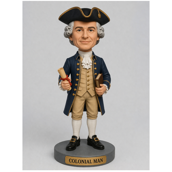 殖民时代男子摆件