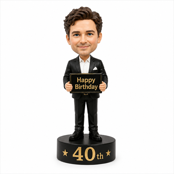 40th birthday bobblehead