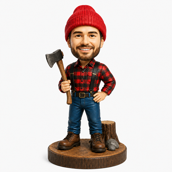 Custom Lumberjack Bobblehead