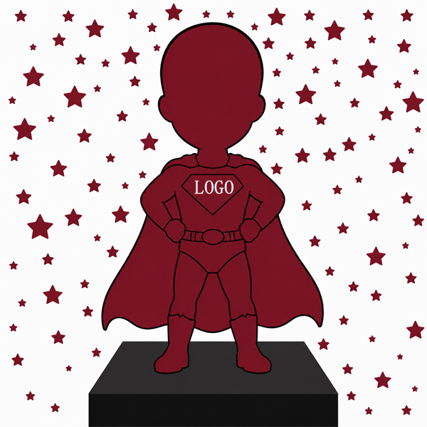 Custom superman bobblehead