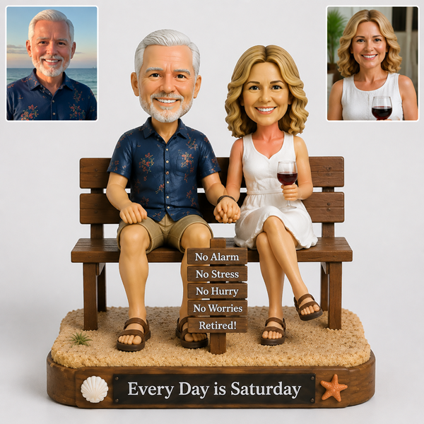 Couple Retirement bobblehead1