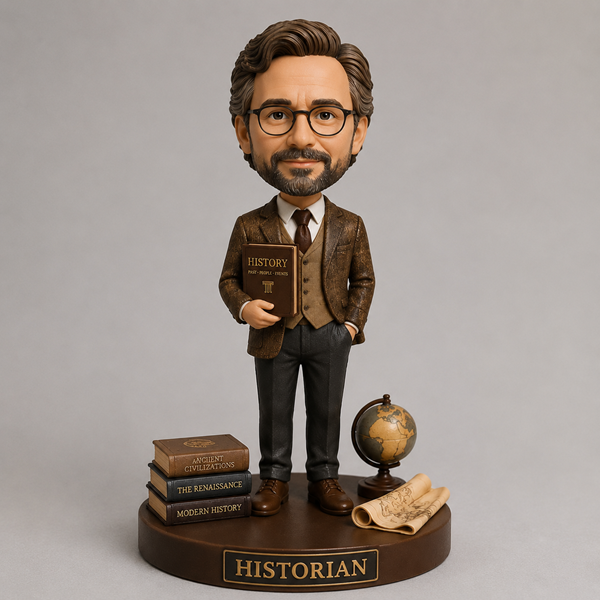 Custom Historian Bobble Head