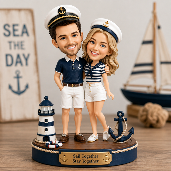 Nautical Couple Bobblehead1