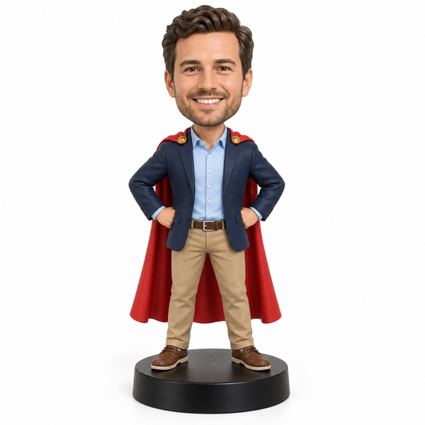 custom bobblehead with cape3