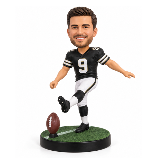 football kicker Placekicker bobblehead