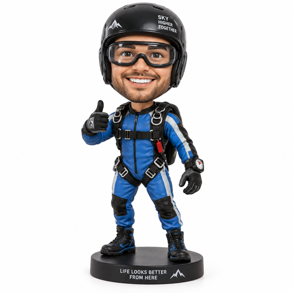 skydiver bobblehead