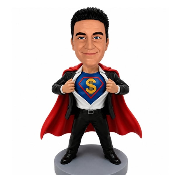 superman style bobblehead