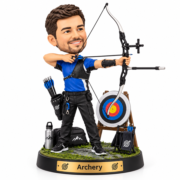 $99Smiling Archer Collectible Figurine