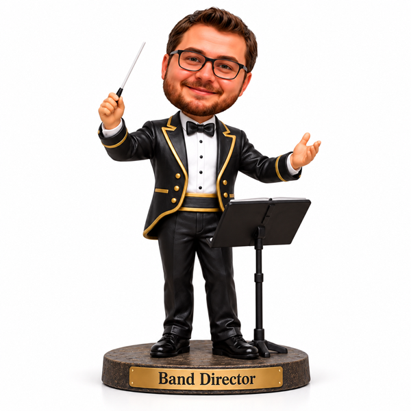 Band director custom bobblehead