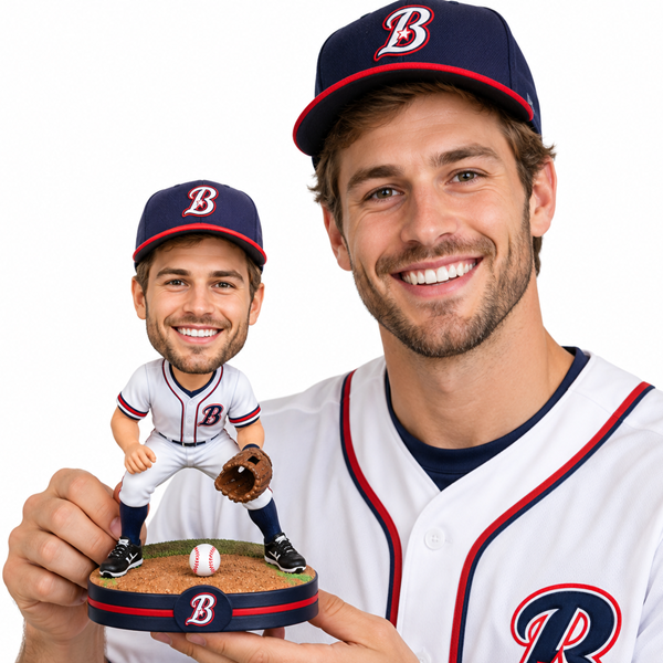 Custom Baseball Bobblehead Pitcher (4)