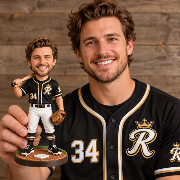 Custom Bobblehead Baseball Batter (2)