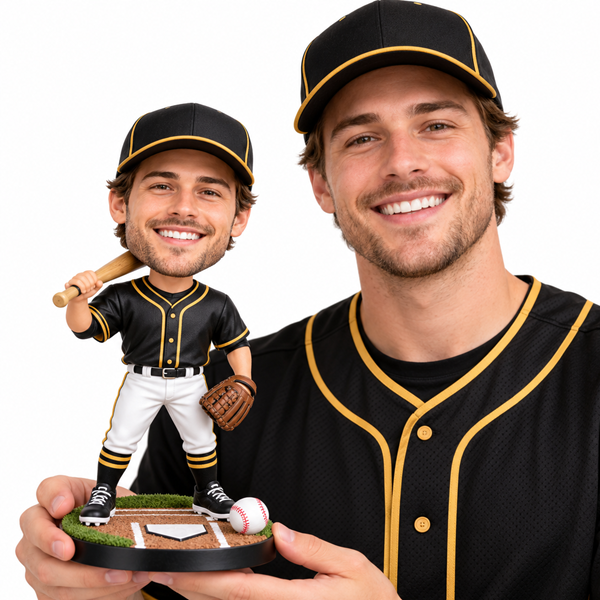 Custom Bobblehead Baseball Batter (4)