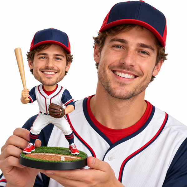 Custom Bobblehead Baseball Batter (5)
