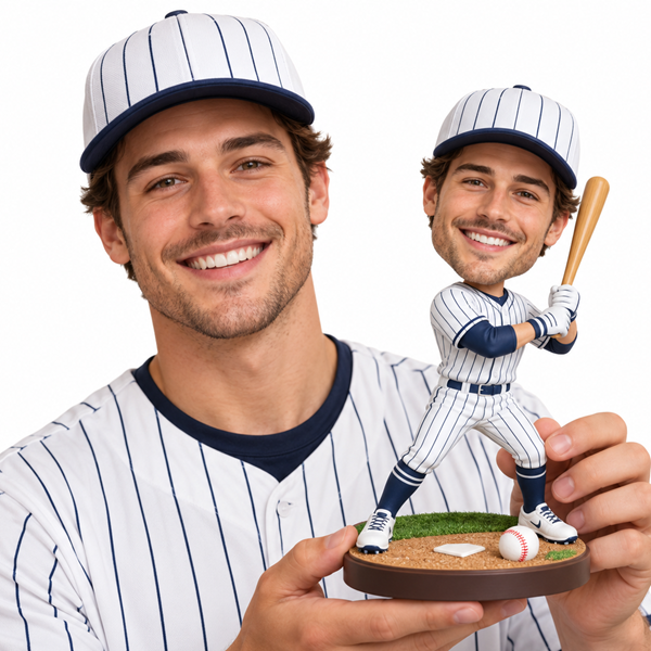 Custom Bobblehead Baseball Batter