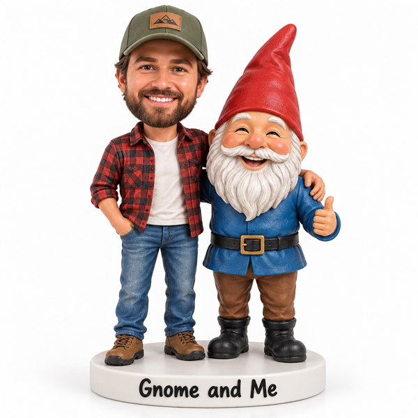 Custom Bobblehead Gnome and Me