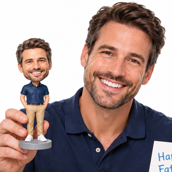 Custom Bobblehead for Father's day1