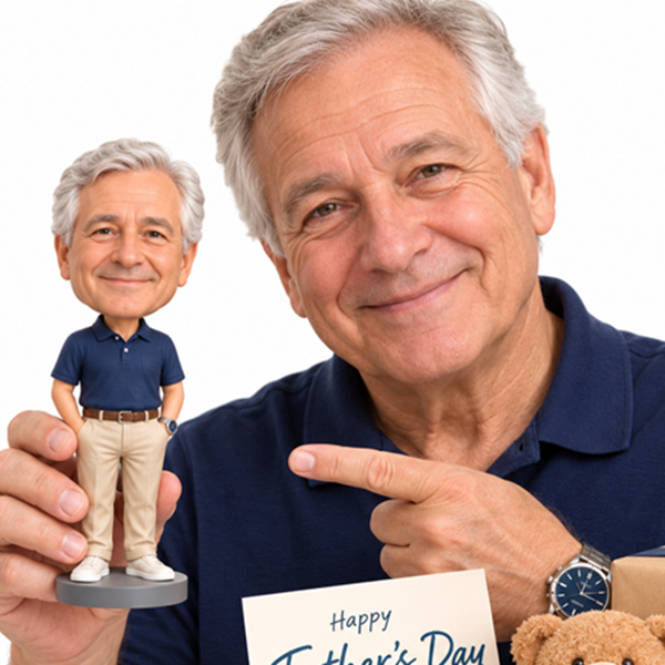 Custom Bobblehead for Father's day2