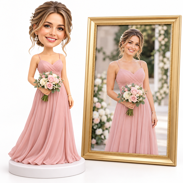 Custom Bridesmaid Bobble Head (2)