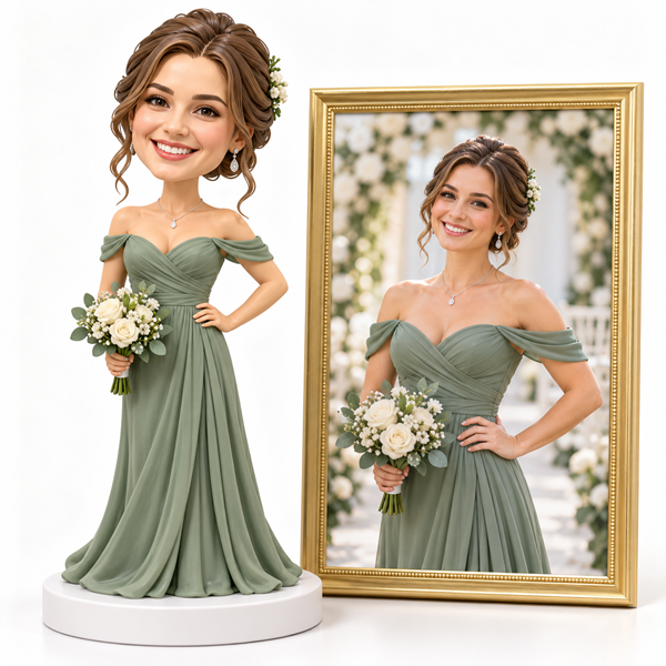 Custom Bridesmaid Bobble Head (3)