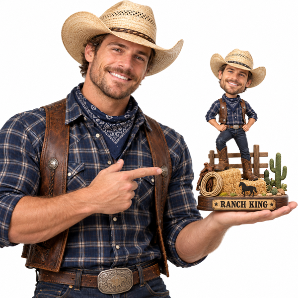 Custom Cowboy Bobblehead1