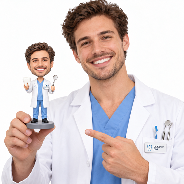 Custom Dentist Bobblehead
