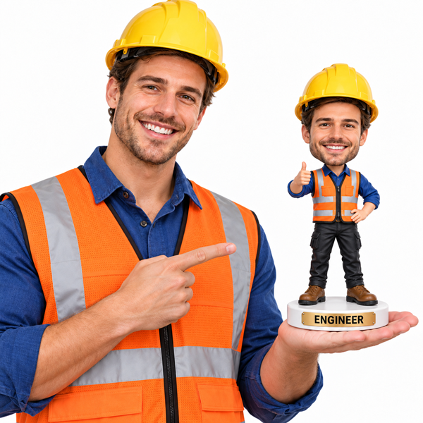Custom Engineer Bobblehead