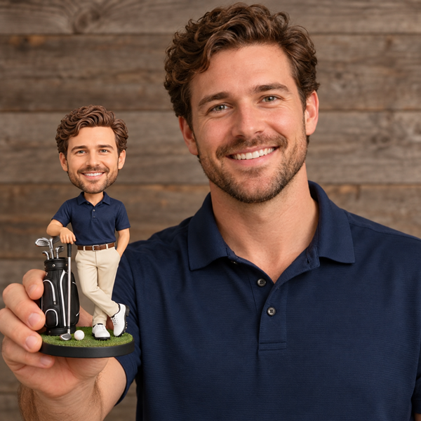 Custom Golfer Bobblehead (2)