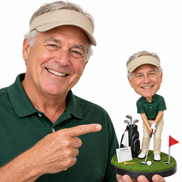 Custom Golfer Bobblehead (4)
