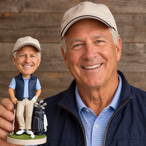 Custom Golfer Bobblehead