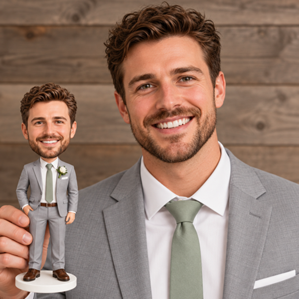 Custom Groomsmen Bobblehead gift for him (3)