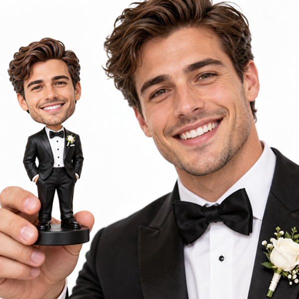 Custom Groomsmen Bobblehead gift for him (5)