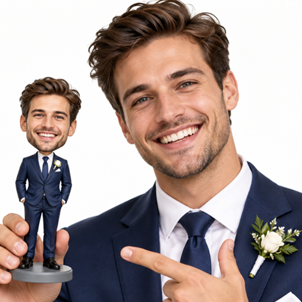 Custom Groomsmen Bobblehead gift for him (6)