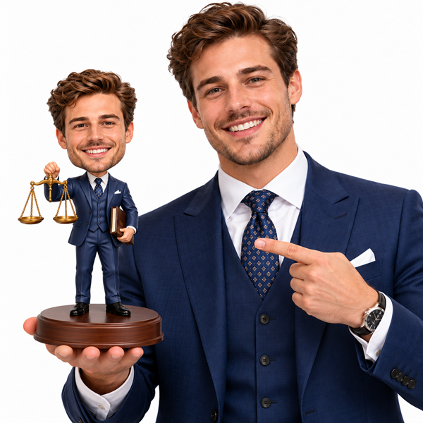 Custom Lawyer Bobble Head