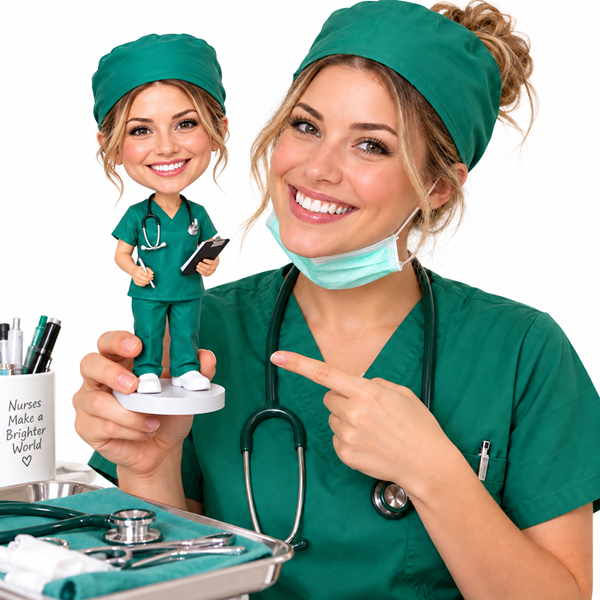 Custom Nurse Bobblehead2