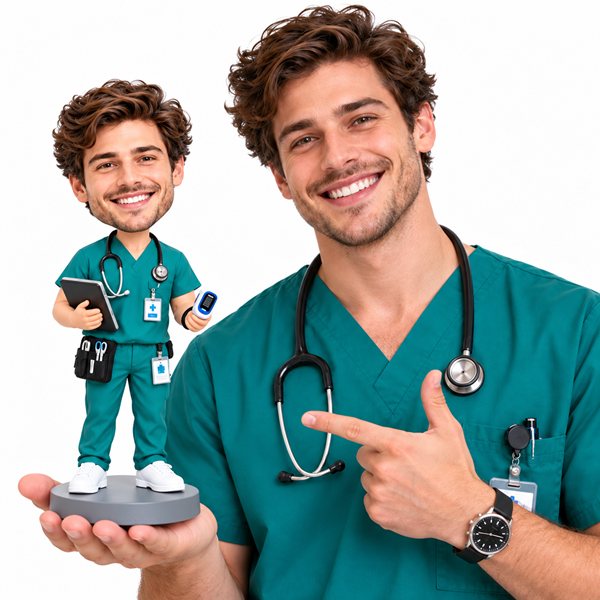Custom Nurse Bobblehead3