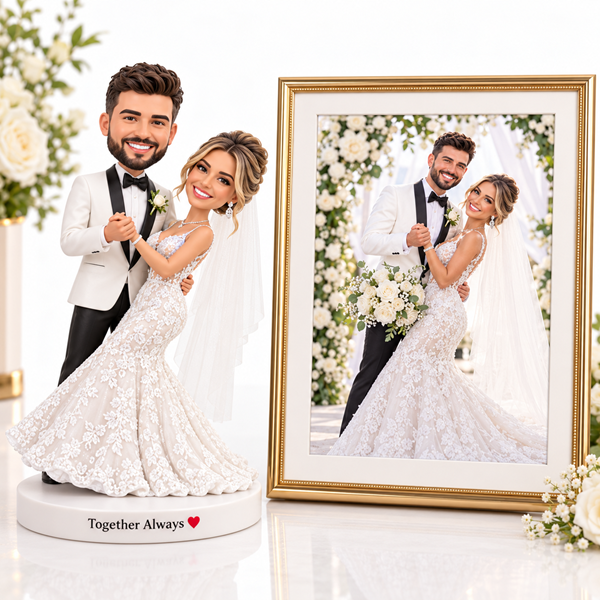Custom Wedding Bobble head dancing (3)