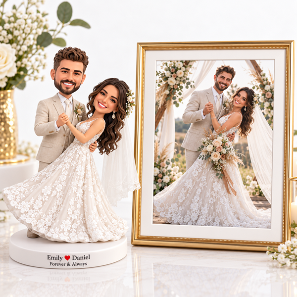 Custom Wedding Bobble head dancing (4)