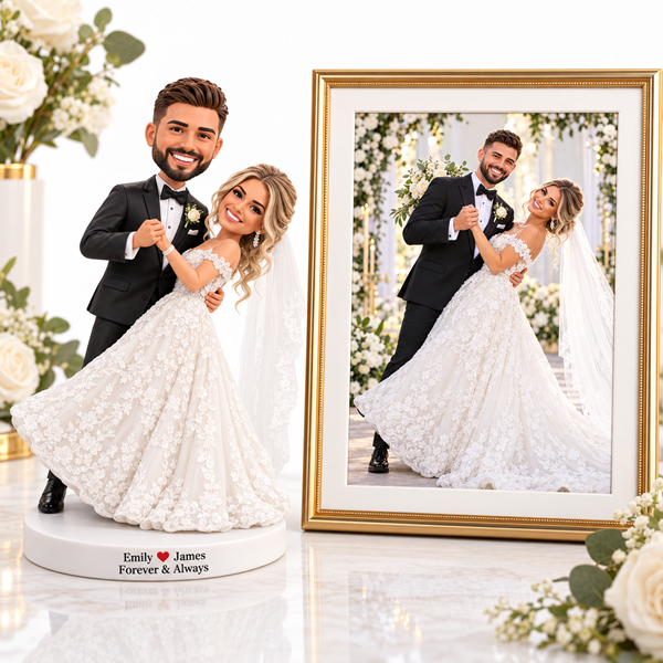 Custom Wedding Bobble head dancing (6)